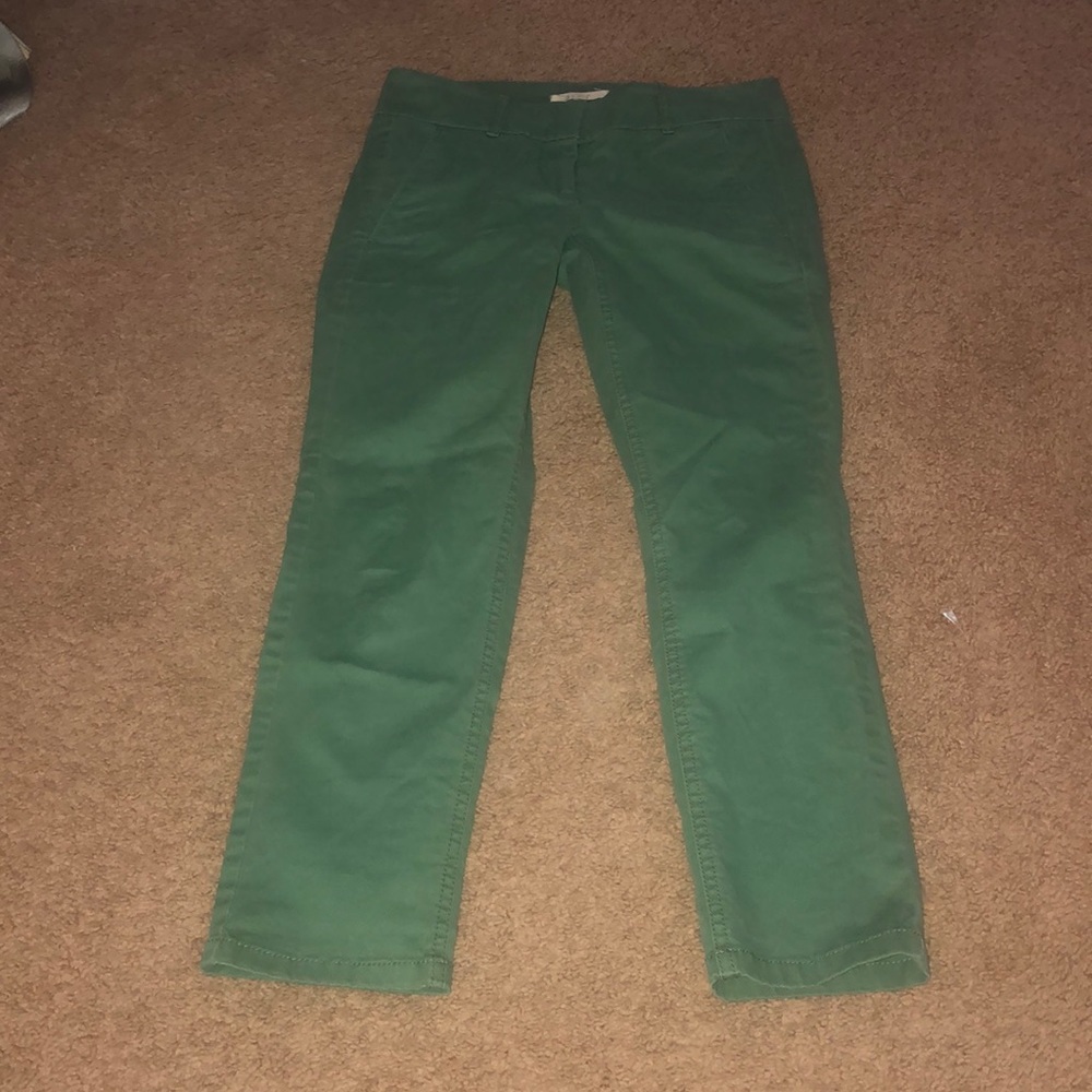 Loft green chinos OOP